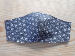 Náušnice fialové s černou (96/18)