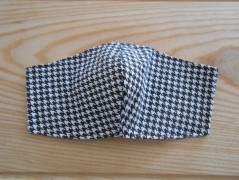 Náušnice fialové s černou (96/18)