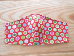 Náušnice fialové s černou (96/18)