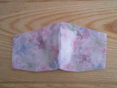 Náušnice fialové s černou (96/18)