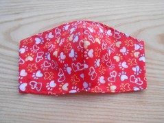 Náušnice fialové s černou (96/18)