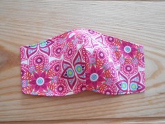 Náušnice fialové s černou (96/18)