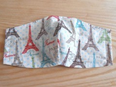 Náušnice fialové s černou (96/18)