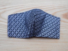 Náušnice fialové s černou (96/18)