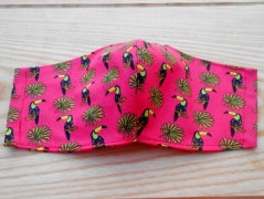 Náušnice fialové s černou (96/18)