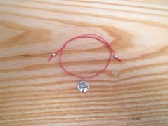 Náušnice fialové s černou (96/18)