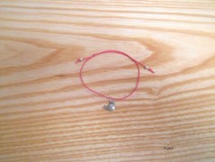 Náušnice fialové s černou (96/18)