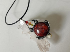 Korálková lilie - vínová