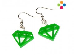 DIAMANT na krk :: červený