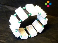 DIAMANT na krk :: červený