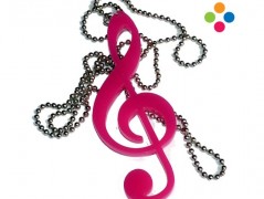 DIAMANT na krk :: červený