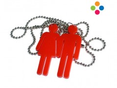 DIAMANT na krk :: červený