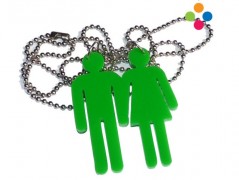 DIAMANT na krk :: červený