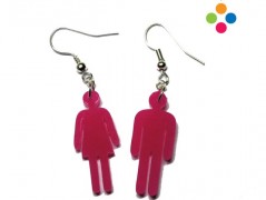 DIAMANT na krk :: červený