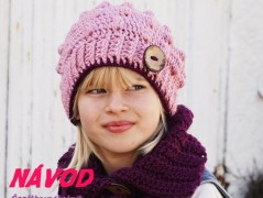 NÁVOD- ČEPIČKA + NÁKRČNÍK - č.79