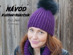 NÁVOD- ČEPIČKA + NÁKRČNÍK - č.79