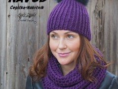 NÁVOD- ČEPIČKA + NÁKRČNÍK - č.79