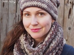 NÁVOD- ČEPIČKA + NÁKRČNÍK - č.79