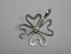 Náušnice  - Kočka černoočka - ocel