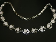 Náušnice  - Kočka černoočka - ocel