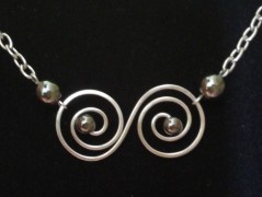 Náušnice  - Kočka černoočka - ocel