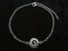 Náušnice  - Kočka černoočka - ocel