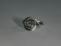 Náušnice  - Kočka černoočka - ocel