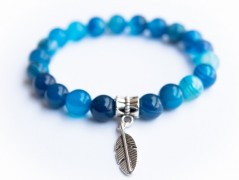 Energetický náramek-Howlit a Jaspis