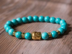 Energetický náramek-Howlit a Jaspis