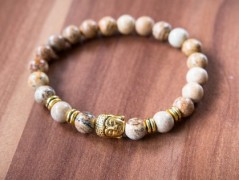 Energetický náramek-Howlit a Jaspis