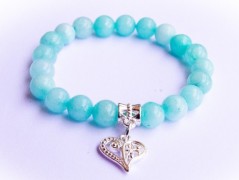 Energetický náramek-Howlit a Jaspis