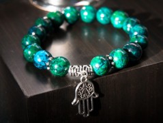 Energetický náramek-Howlit a Jaspis
