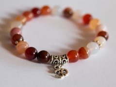 Energetický náramek-Howlit a Jaspis