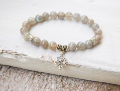 Energetický náramek-Howlit a Jaspis