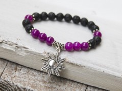 Energetický náramek-Howlit a Jaspis