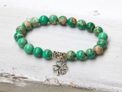 Energetický náramek-Howlit a Jaspis