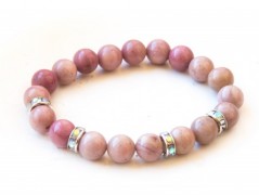 Energetický náramek-Howlit a Jaspis