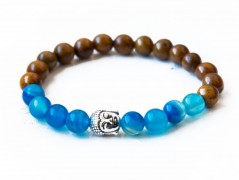 Energetický náramek-Howlit a Jaspis