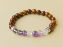 Energetický náramek-Howlit a Jaspis
