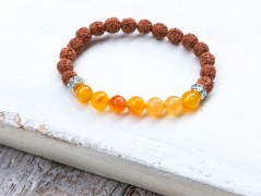 Energetický náramek-Howlit a Jaspis
