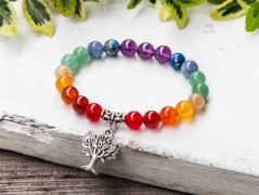 Energetický náramek-Howlit a Jaspis