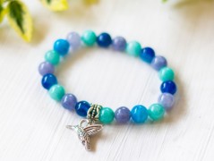 Energetický náramek-Howlit a Jaspis