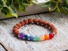 Energetický náramek-Howlit a Jaspis