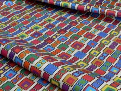 Autorská látka Elen modrozelená