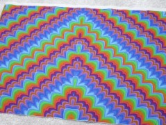 Autorská látka Elen modrozelená