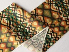 Autorská látka Elen modrozelená