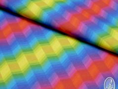 Autorská látka Elen modrozelená