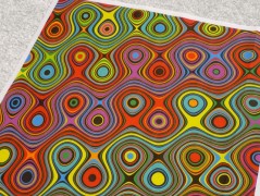 Autorská látka Elen modrozelená