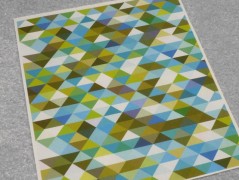 Autorská látka Elen modrozelená