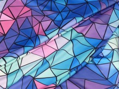 Autorská látka Elen modrozelená